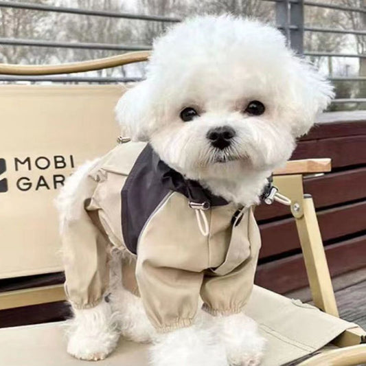 Dog Raincoat | Lightweight Windproof Jumpsuit